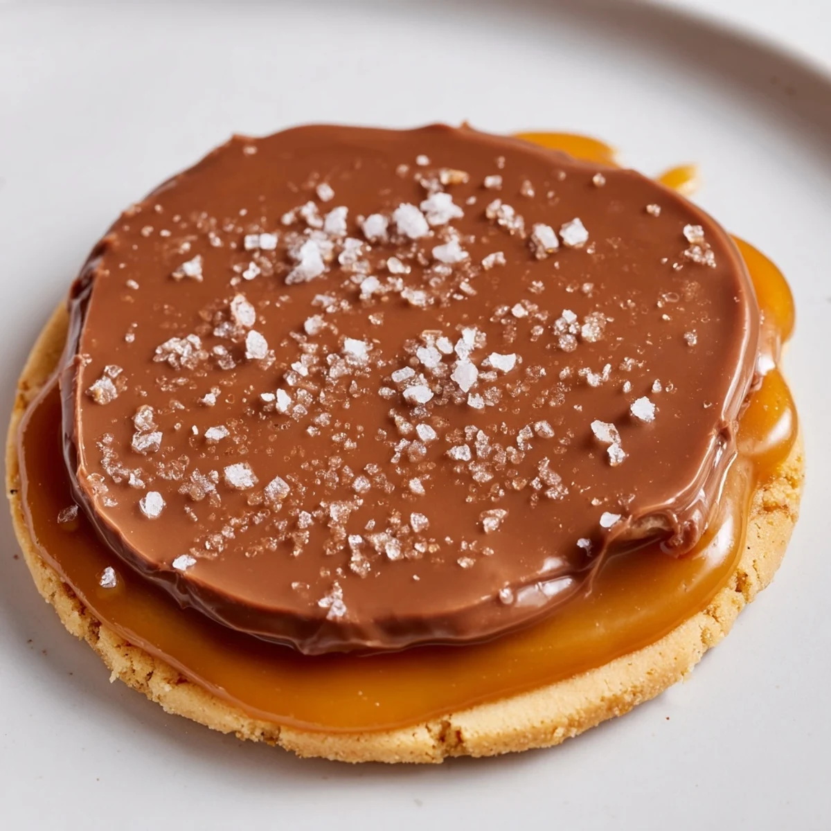 Twix Cookies arranged on a cooling rack with golden shortbread, creamy caramel, and shiny milk chocolate layers.