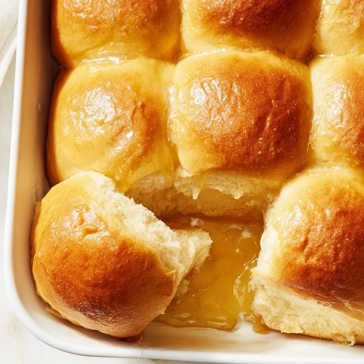 A close-up of fluffy Best Vegan Dinner Rolls beside a jar of plant-based butter, perfect for serving alongside a hearty vegan stew.