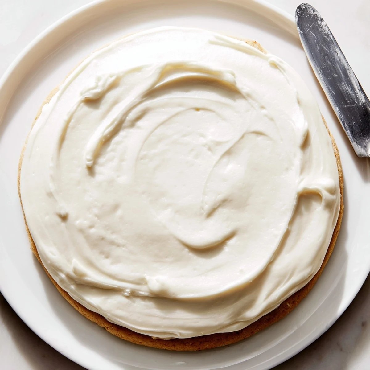A bowl of vibrant Easy Sugar Cookie Frosting, tinted with food coloring, ready for decorating Christmas-themed cookies.