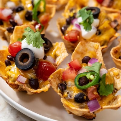 Cheesy Nacho Cups