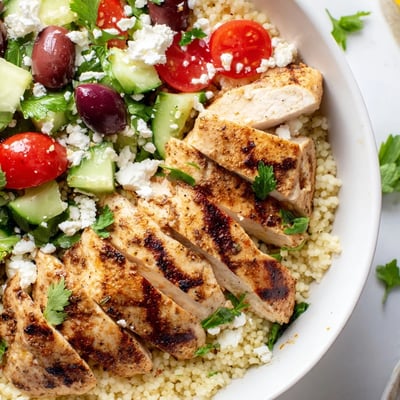 Classic Mediterranean Chicken Couscous